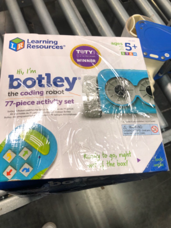 Photo 2 of Learning Resources Botley The Coding Robot Activity Set - 77 Pieces & Botley Crashin' Construction Challenge, Accessory Set, Kids Coding, Construction Set, STEM Toy, Ages 5+ (Botley Not Included)