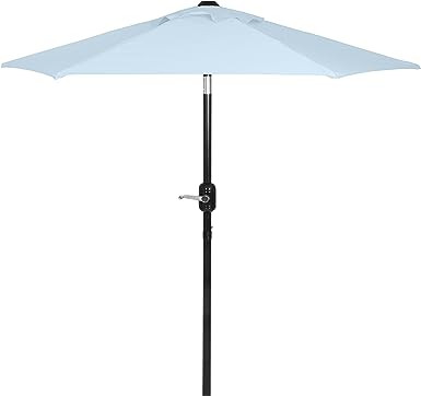 Photo 1 of Punchau Outdoor Patio Umbrella, Easy Open/Close Crank and Push Button Tilt Adjustment - Market Umbrellas
