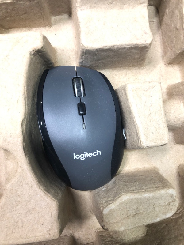 Photo 4 of Logitech MK710 Wireless Keyboard and Mouse Combo — Includes Keyboard and Mouse, Stylish Design, Built-In LCD Status Dashboard, Long Battery Life