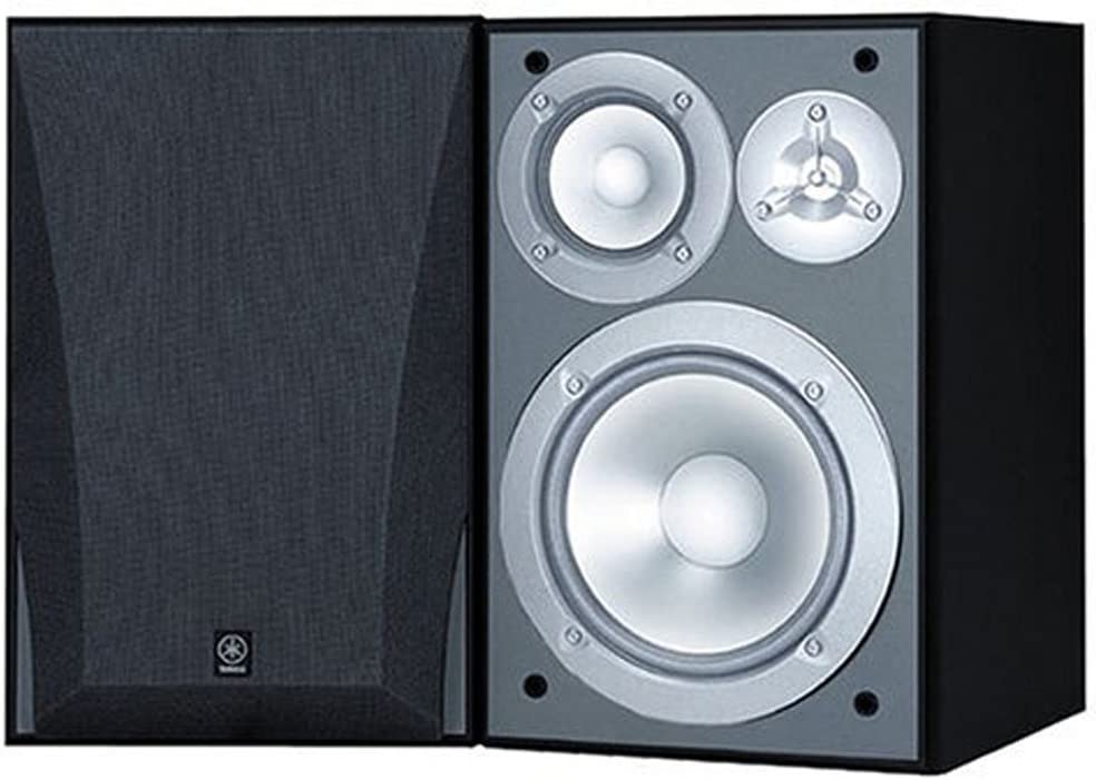 Photo 1 of YAMAHA NS-6490 3-Way Bookshelf Speakers Finish (Pair) Black