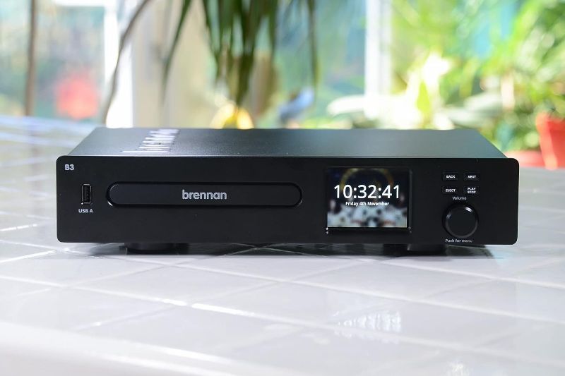 Photo 1 of Brennan B3 (480GB Black) HiFi - Hard Disk CD Ripper & Recorder, Storage and Player with Bluetooth, Internet Radio, Stereo Power Amplifier, NAS, Wav, Lossless (FLAC) and MP3.
