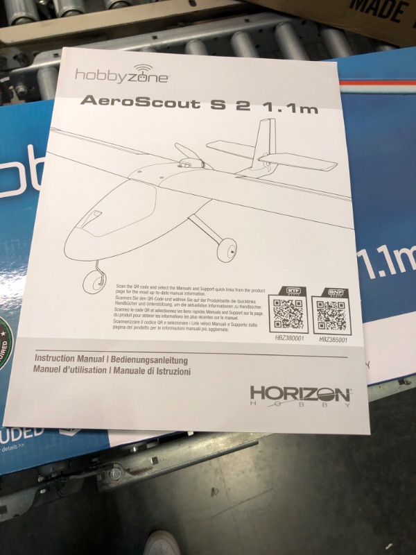 Photo 1 of HobbyZone RC Airplane AeroScout S 2 1.1m RTF Basic (Battery and Charger Not Included) with Safe Technology, HBZ380001, Airplanes (RTF), Trainers