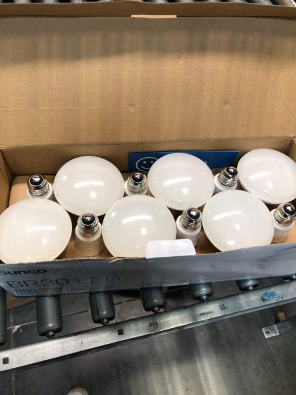 Photo 3 of Sunco Lighting 12 Pack BR30 LED Indoor Recessed Flood Light Bulbs 11W, 65W Equivalent, 3000K Warm White, Dimmable, 850 LM, E26 Base, 25,000 Lifetime Hours - UL & Energy Star 3000k Warm White 12 Count (Pack of 1)