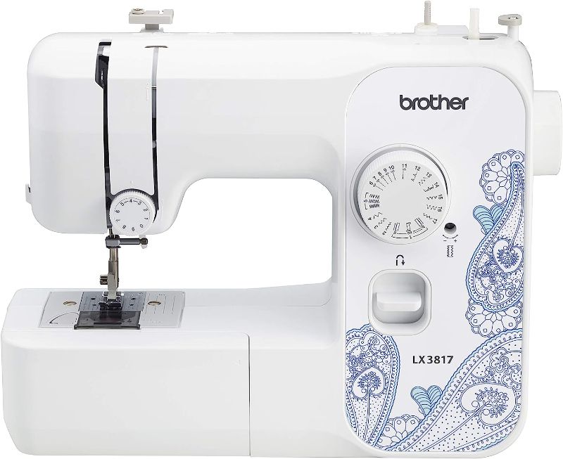 Photo 1 of Brother RLX3817 17-Stitch Sewing Machine, White