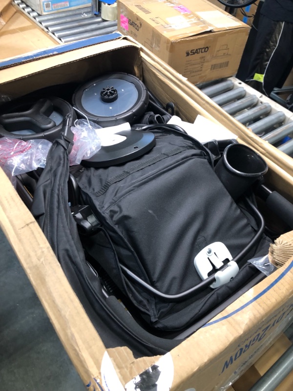 Photo 1 of Graco Ready2Grow LX 2.0 Double Stroller Features Bench Seat and Standing Platform Options, Gotham "w/ Added Body Support Cushion" Gotham
