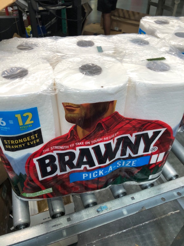 Photo 2 of ****1 pack of 6***   Brawny® Pick-A-Size® Paper Towels, 6 Double Rolls
