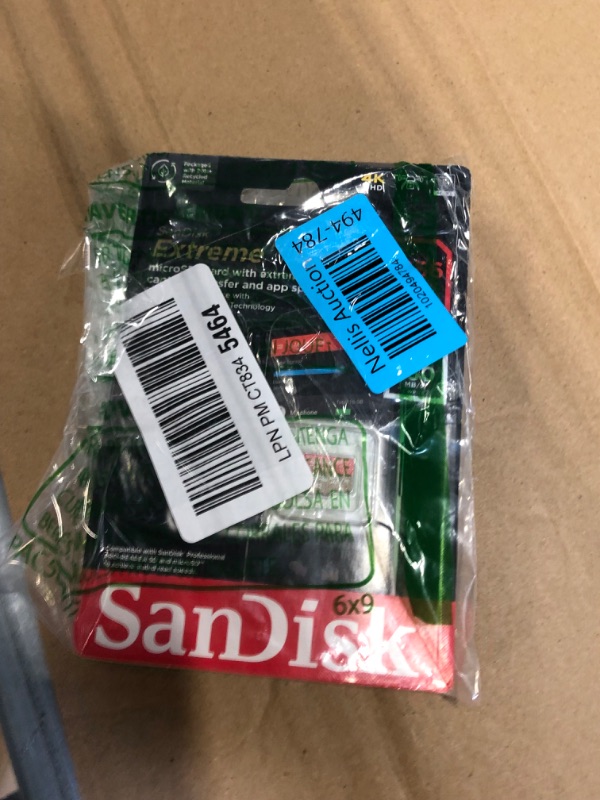 Photo 4 of SanDisk 256GB Extreme microSDXC UHS-I Memory Card with Adapter - Up to 190MB/s, C10, U3, V30, 4K, 5K, A2, Micro SD Card - SDSQXAV-256G-GN6MA 256GB Memory Card Only