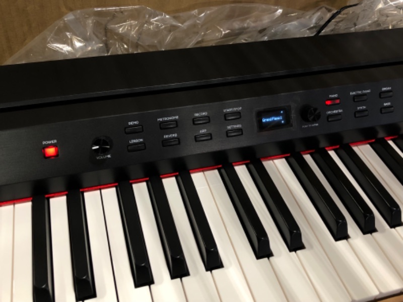 Photo 3 of Alesis Prestige Artist - 88 Key Digital Piano with Full Size Graded Hammer Action Weighted Keys, Multi-Sampled Sounds, Speakers, FX and 256 Polyphony Prestige Artist Piano Only