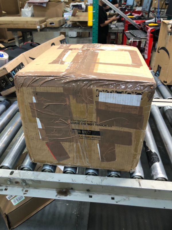 Photo 1 of 1+3kg Metal Melting Furnace, Digital Electric Melting Furnace, Electric Melting Furnace with Graphite Crucible, Casting and Refining Kiln Tools for Gold, Silver, Copper, and Aluminum Smelters (110v