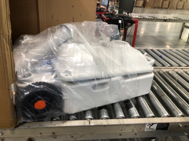 Photo 1 of  Portable Sink Camping 30 L with Rolling Wheels, Hand Washing Station with 30 L Sewage Tank, Rolling Wheels, Soap Dispenser, Towel Holder, Ideal for Outdoor, Travel, RV, Boat, Camper, Tripper