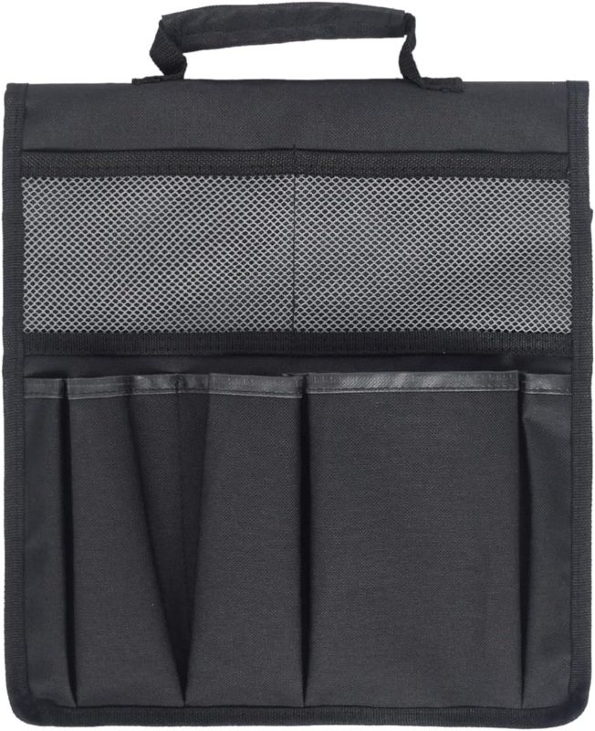 Photo 1 of NA Hanging Organizer Useful Convenient Smooth Edges Tote Bag Pouch Black