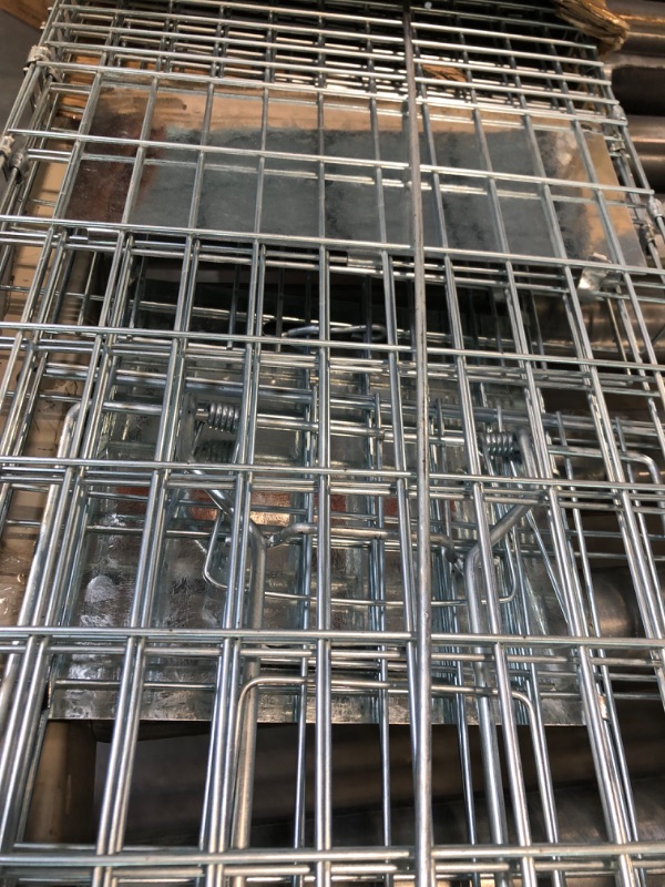 Photo 1 of Live Animal Trap for Possum, Groundhog,Gopher,Beaver,Raccoon,Humane Live Animal Cage,Outdoor Small Animal Trap 32 X 12 X 12.5Inch Animal Trap,Foldable,Humane Catch & Release,Easy Installation and Use