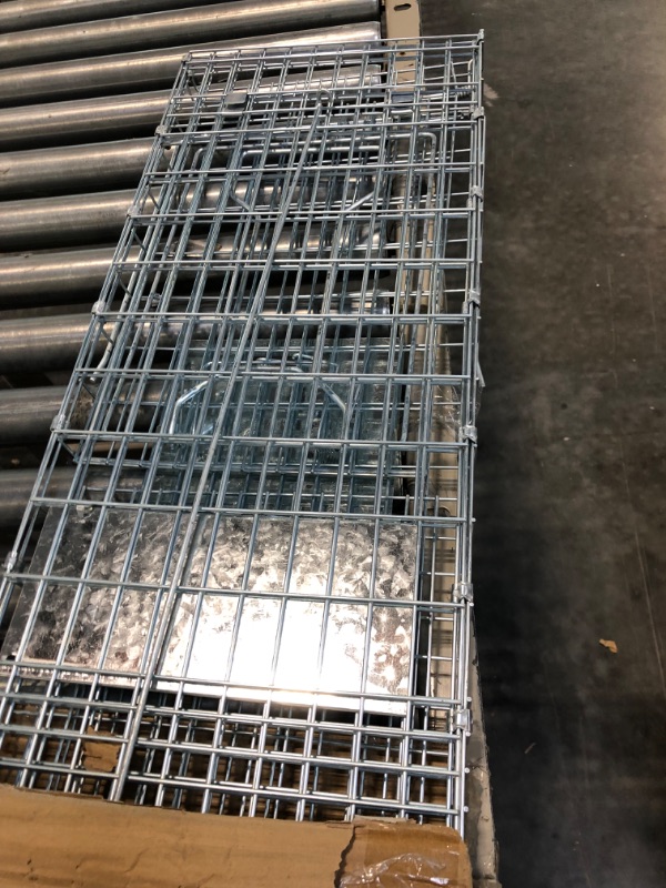 Photo 1 of Live Animal Trap for Possum, Groundhog,Gopher,Beaver,Raccoon,Humane Live Animal Cage,Outdoor Small Animal Trap 32 X 12 X 12.5Inch Animal Trap,Foldable,Humane Catch & Release,Easy Installation and Use