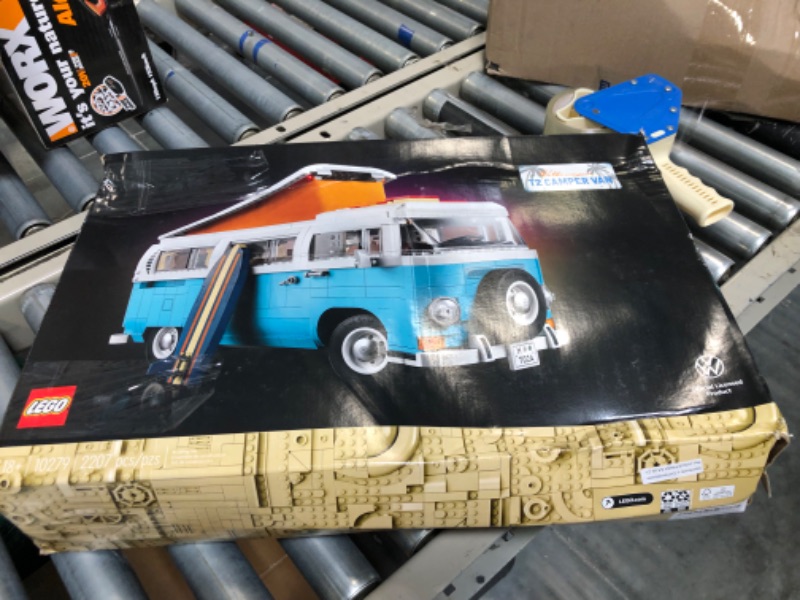 Photo 2 of LEGO Volkswagen T2 Camper Van 10279 Building Kit; Build a Displayable Model Version of The Classic Camper Van (2,207 Pieces) Standard Packaging