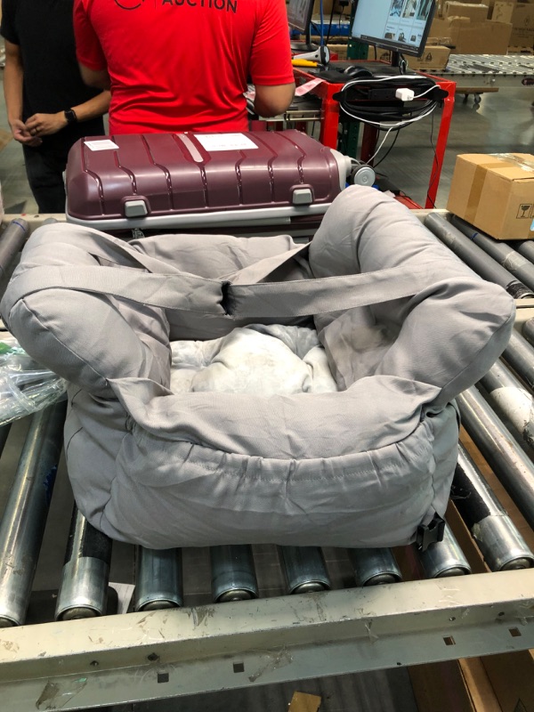 Photo 1 of Petnex Dog Car Seat for Small Dogs, Portable Puppy Car Seat of Easy Installation, Fashionable Pet Carrier Bag with Large Pockets, Machine Washable Dog Booster Seat