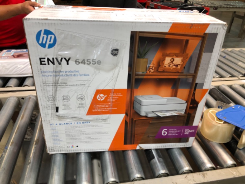 Photo 2 of HP ENVY 6455e Wireless Color All-in-One Printer with 6 Months Free Ink with HP+ (223R1A)