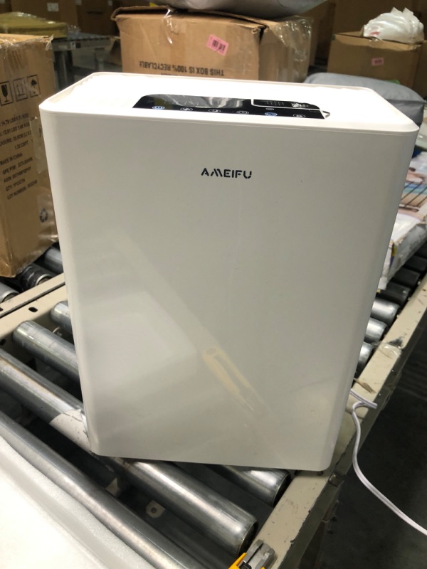 Photo 4 of AMEIFU Air Purifiers for Home Large Room up to 1640ft², Hepa Air Purifiers, H13 True HEPA Air Filter for Wildfires, Pets Hair, Dander, Smoke, Pollen, 3 Fan Speeds, 5 Timer, Sleep Mode 15DB Air Cleaner