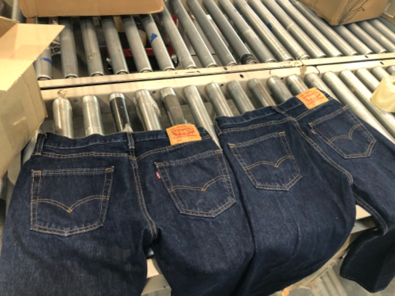 Photo 5 of Levi's Men's 505 Regular Fit Jeans (Also Available in Big & Tall)