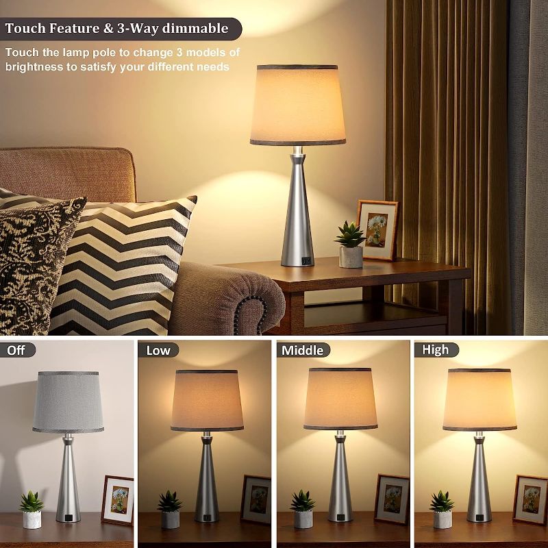 Photo 1 of 2-pack table lamp