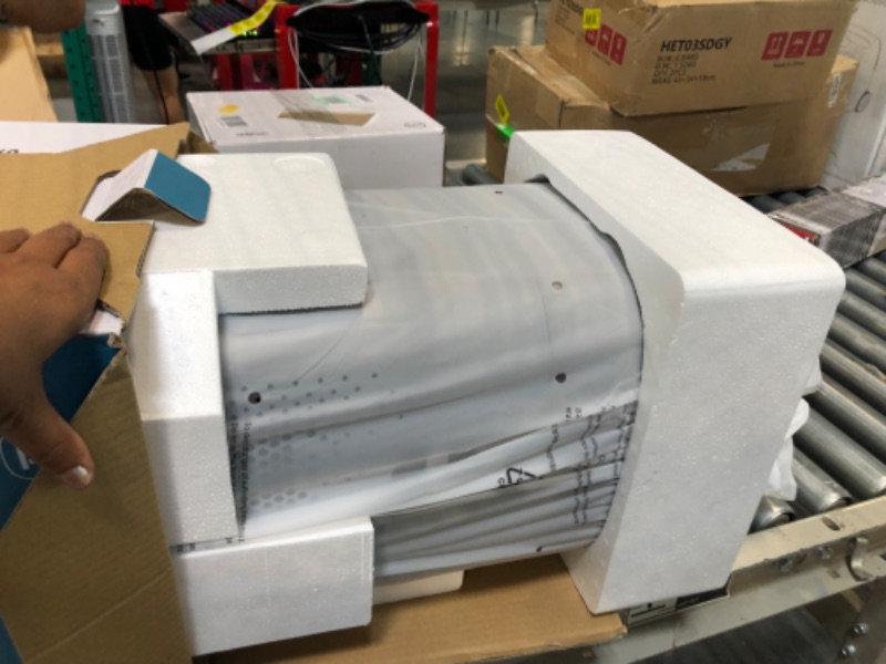 Photo 1 of DreoDreo Air Purifiers for Home Large Room & Air Purifiers Replacement Filter for Dreo Macro Max S, H13 True HEPA Filter with 3 Stage Deep Filtration, Ultra Fine Pre-filter, White (DR-HPA009)Dreo Silver Air Purifiers + Filter