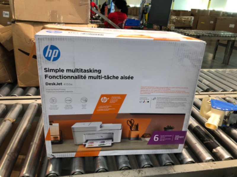 Photo 2 of HP DeskJet 4133e All-in-One Printer with Bonus 6 Months of Instant Ink,White