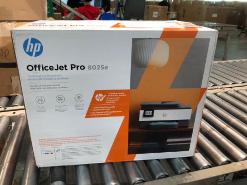 Photo 1 of HP OfficeJet Pro 9015e Wireless Color All-in-One Printer with bonus 6 months Instant ink with HP+ (1G5L3A),Gray