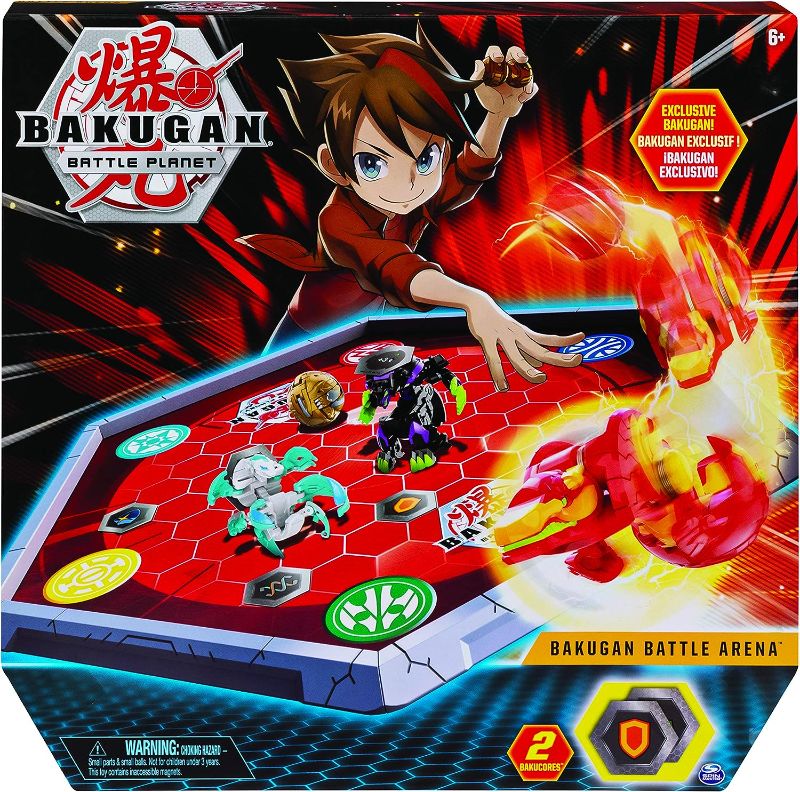 Photo 1 of Bakugan 6045142 Battle Arena, Game Board Collectibles, for Ages 6 and Up, Multicolour
