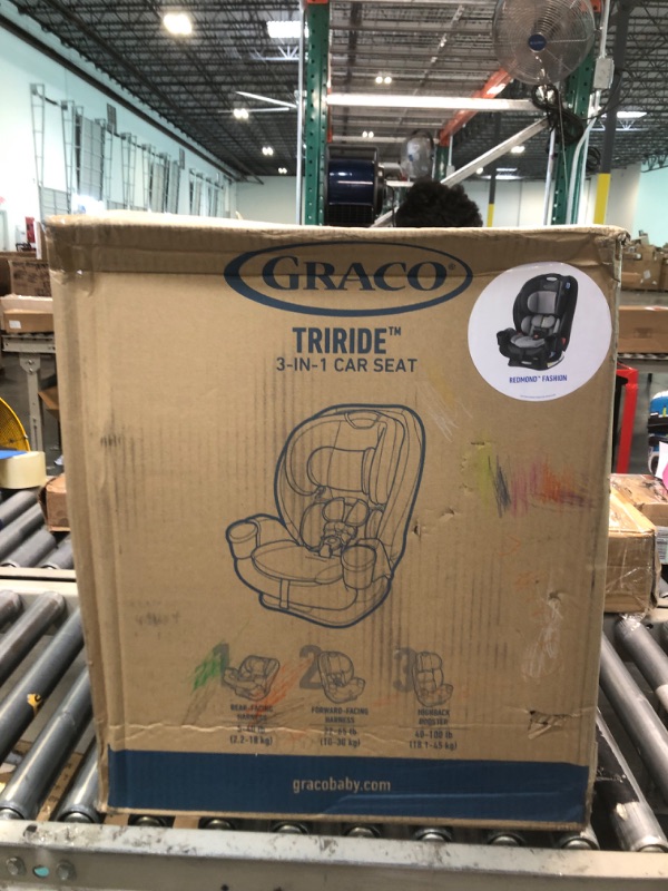 Photo 2 of GRACO TriRide 3 in 1, 3 Modes of Use from Rear Facing to Highback Booster Car Seat, Redmond