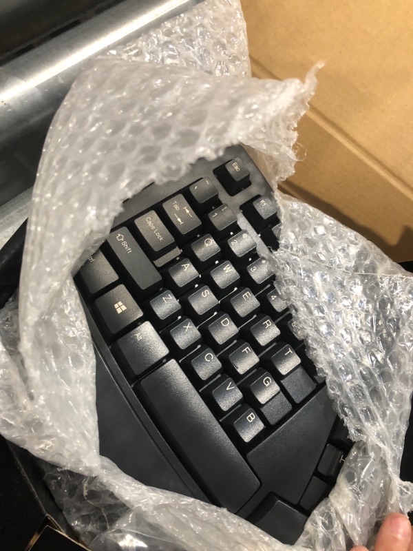 Photo 1 of Wireless Ergonomic Keyboard with Gel Wrist Rest Bundle