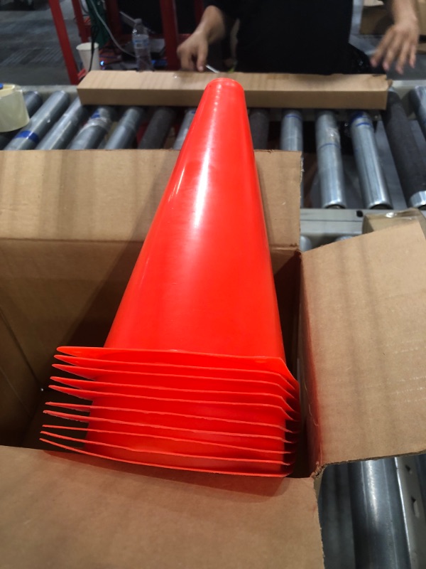 Photo 2 of 12 inch Plastic Training Soccer Cones
