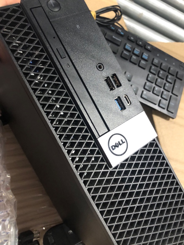 Photo 4 of DELL Optiplex 7060 SFF Desktop Computer PC | Intel 8th Gen i7-8700 (6 Core) | 16GB DDR4 Ram 256GB NVMe M.2 SSD | Built-in WiFi & Bluetooth | Windows 11 Pro | Wireless Keyboard & Mouse(Renewed) (16 GB | 256 GB)