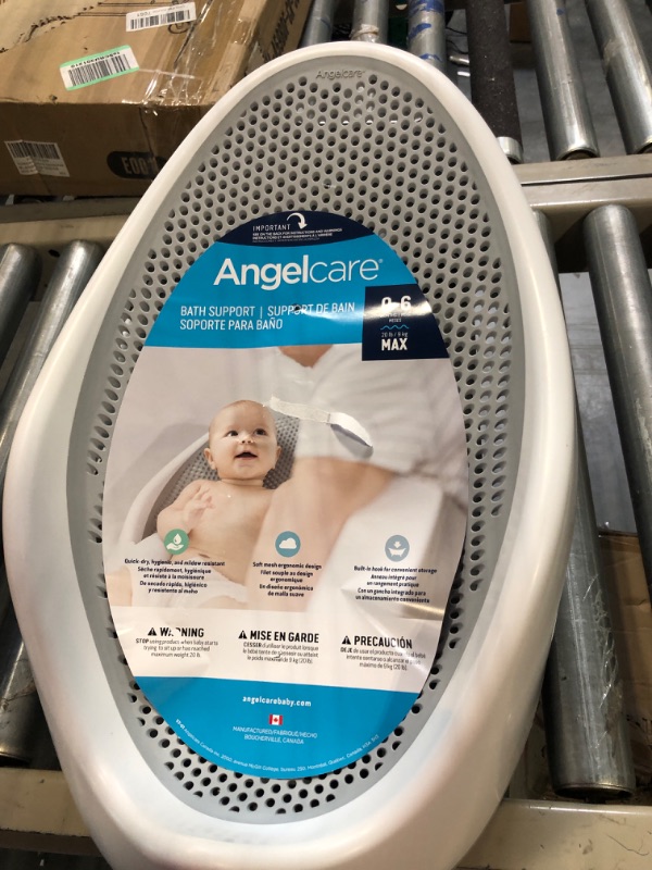 Photo 2 of Angelcare Baby Bath Support in Grey