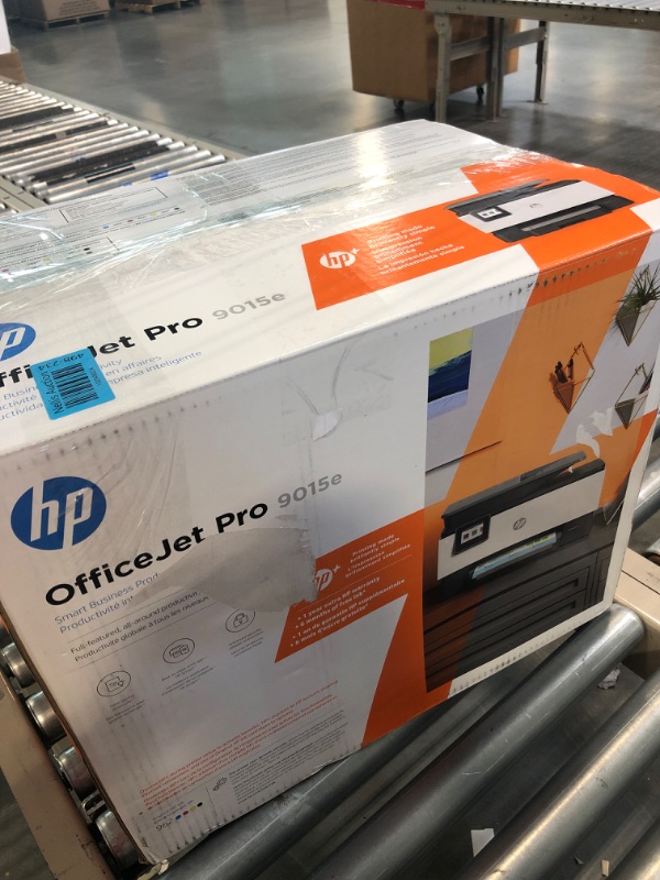 Photo 4 of HP OfficeJet Pro 9015e Wireless Color All-in-One Printer with bonus 6 months Instant ink with HP+ (1G5L3A),Gray