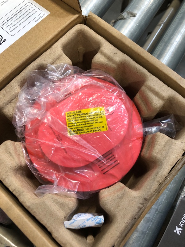 Photo 1 of Kidde Smoke & Carbon Monoxide Detector, AA Battery Powered, LED Warning Light Indicators 1 Pack Updated Model Smoke Alarm