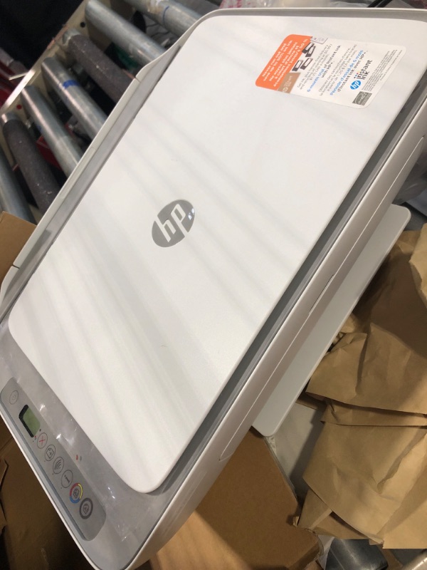 Photo 2 of HP DeskJet 2755e Wireless Color All-in-One Printer with bonus 6 months Instant Ink (26K67A)