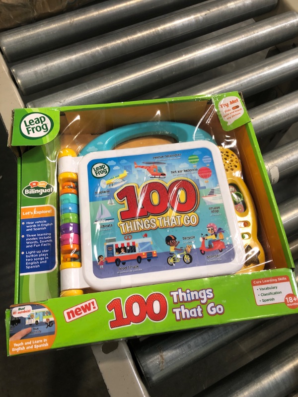 Photo 1 of LeapFrog 100 Things That Go Multicolor/Assorted Standard Packaging
