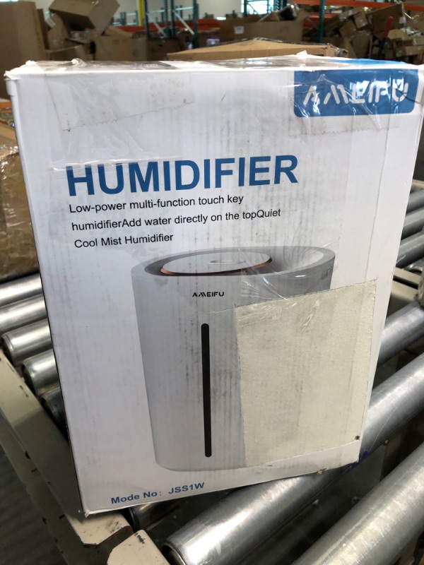 Photo 2 of 6.5L Humidifiers for Large Room Bedroom, Top Fill Humidifier for Baby, Cool Mist Humidifiers for Plants Indoor, Pet, Home Lasts Up to 54 Hours, Portable Humidifier-Easy To Clean-Quiet with Nightlight