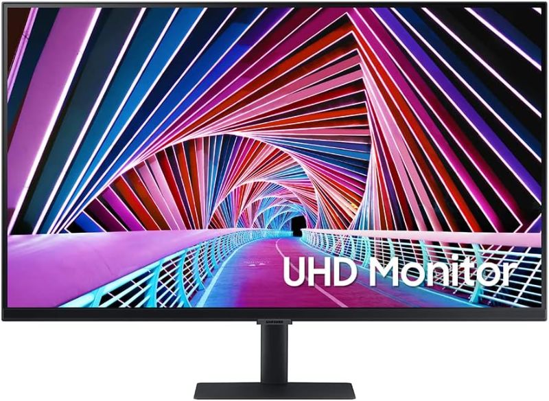 Photo 1 of Samsung Business S70A Series 32 Inch 4K UHD 3840x2160 Computer Monitor, VA HDR10, Pivot Stand, DisplayPort, HDMI, Headphone 
