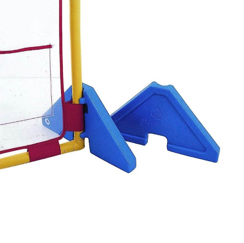 Photo 1 of Children's Factory - CF900-903 Replacement Cantilever Support Legs, Plastic Support Feet Compatible with PlayPanel Room Diveiders (PlayPanels Sold Separately), Blue
