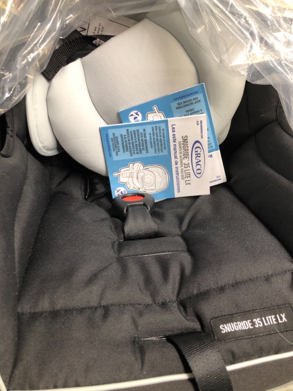 Photo 3 of Graco SnugRide 35 Lite LX Infant Car Seat, Studio SnugRide 1 Count (Pack of 1) Studio