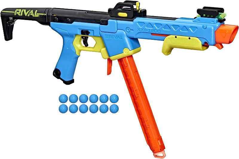 Photo 1 of NERF Rival Pathfinder XXII-1200 Blaster, Most Accurate Rival System, Adjustable Sight, 12-Round Magazine