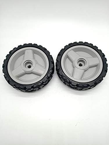 Photo 1 of 2pcs Lawn Mower Drive Wheels for Husqvarna 580365301 593198101 Compatible with L321AH, LC221A HU675AWD, HU700AWD, HU725AWD, HU800AWD,Craftsman GCV-160 Mower