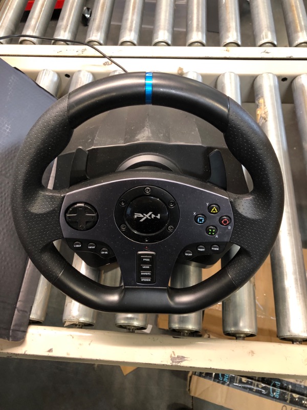 Photo 6 of PXN V9 Gaming Racing Wheel with Pedals and Shifter, Steering Wheel for PC, Xbox One, Xbox Series X/S, PS4, PS3 and Nintendo Switch