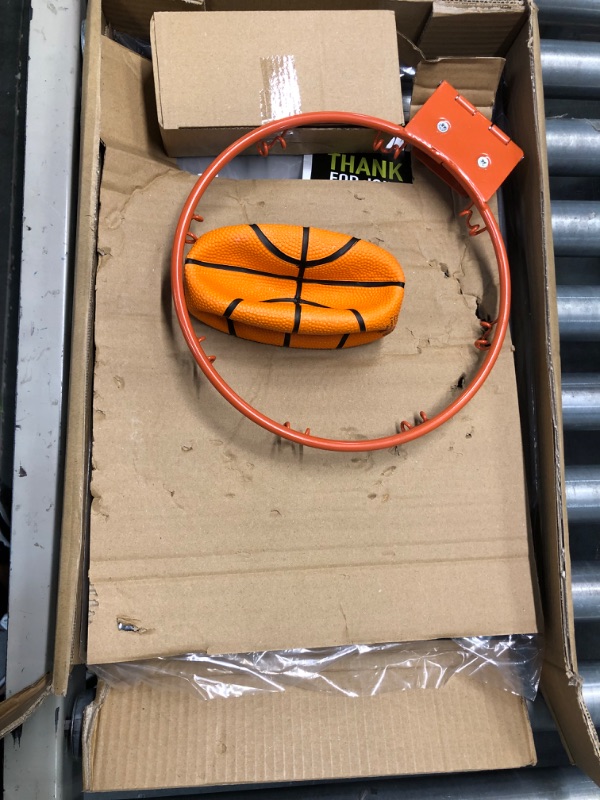 Photo 2 of Franklin Sports Mini Basketball Hoops - Kids Indoor Over the Door Mini Hoop + Basketball Sets - Perfect Game Accessory for Bedroom + Office
