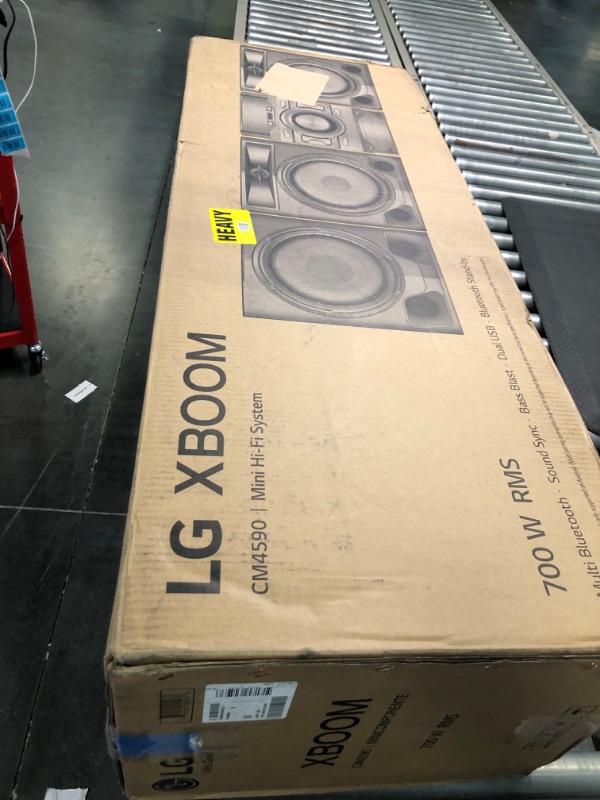 Photo 1 of LG CM4590 XBOOM XBOOM Bluetooth Audio System with 700 Watts Total Power,Black