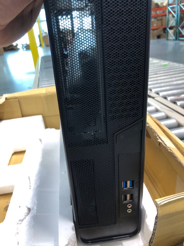 Photo 1 of InWin BL040 mATX Desktop case with 300W TFX PSU/Black/IEEE 1394 - BL040.FF300TB3F