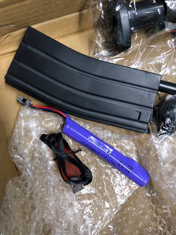 Photo 1 of Gel Ball Blaster M416 Toy Gun with 30000 Water Beads 2 Shooting Modes, Outdoor Yard Activities Team Shooting Game for Boys and Girls 12+