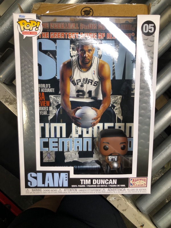 Photo 3 of Funko Pop! NBA Cover: SLAM - Tim Duncan