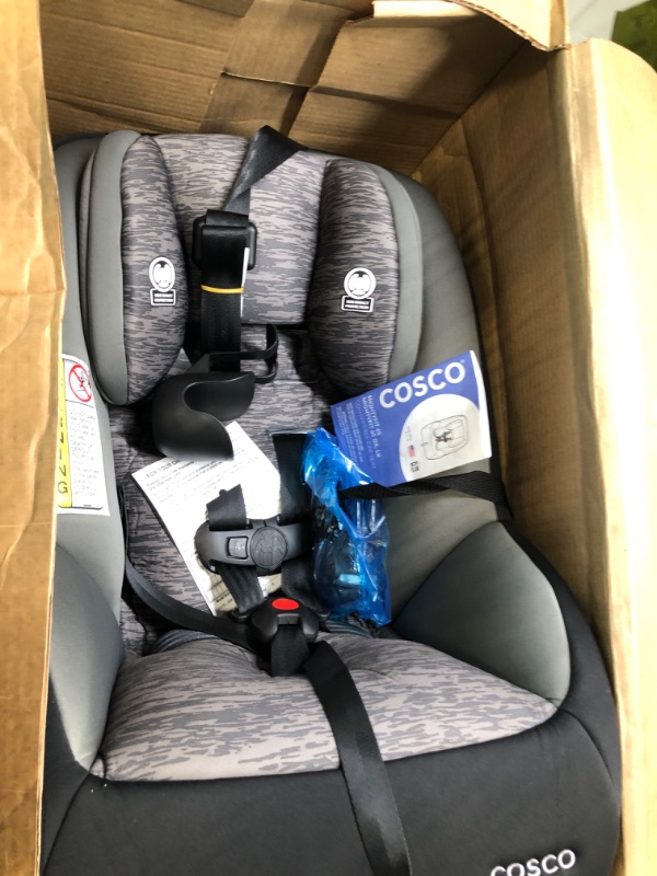 Photo 3 of Cosco Mighty Fit 65 DX Convertible Car Seat (Heather Onyx Gray)