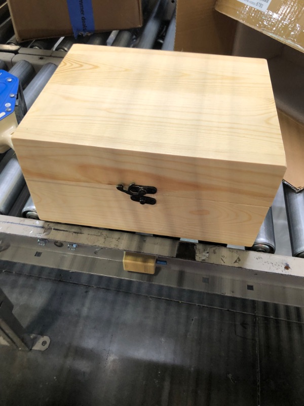 Photo 1 of Wooden Keepsake Memory Box Organizer